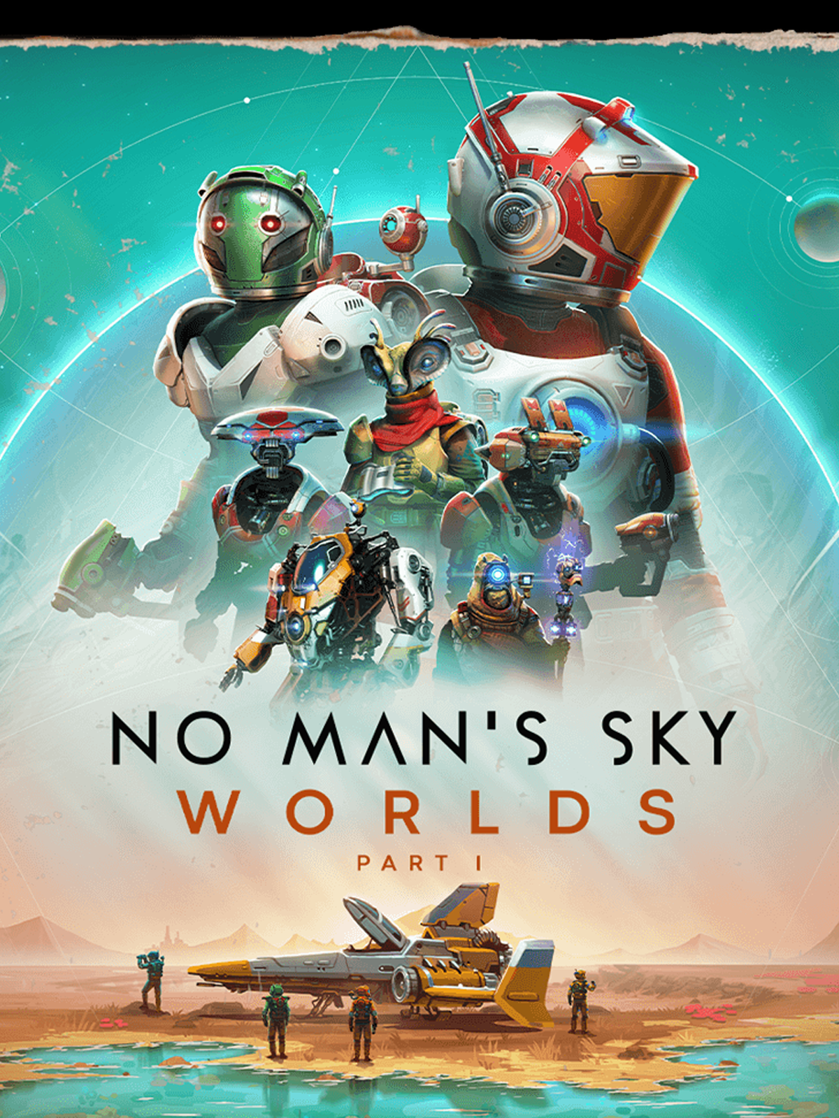 No Man's Sky: Worlds Part I cover