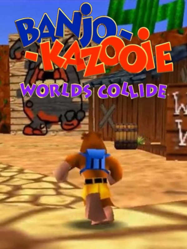 Banjo-Kazooie Worlds Collide cover