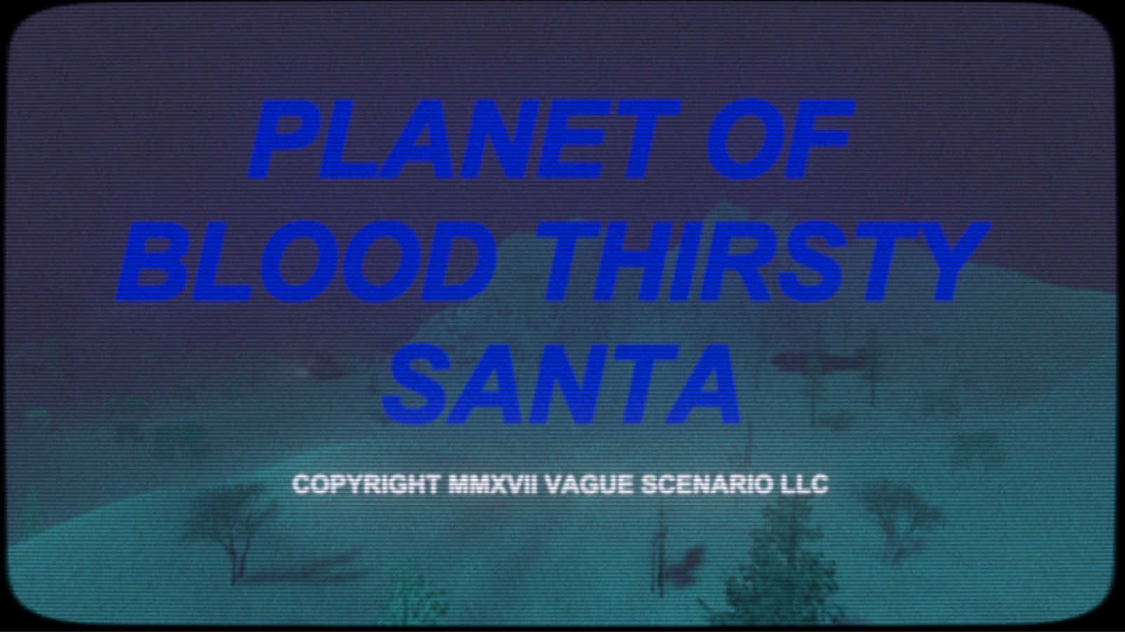 Planet of Blood Thirsty Santa cover