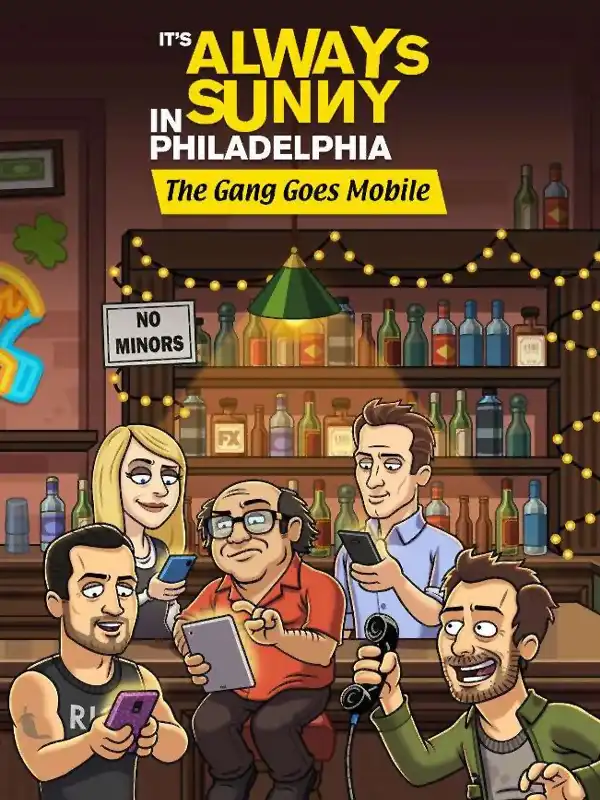 It's Always Sunny: The Gang Goes Mobile cover