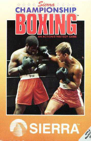Sierra Championship Boxing cover