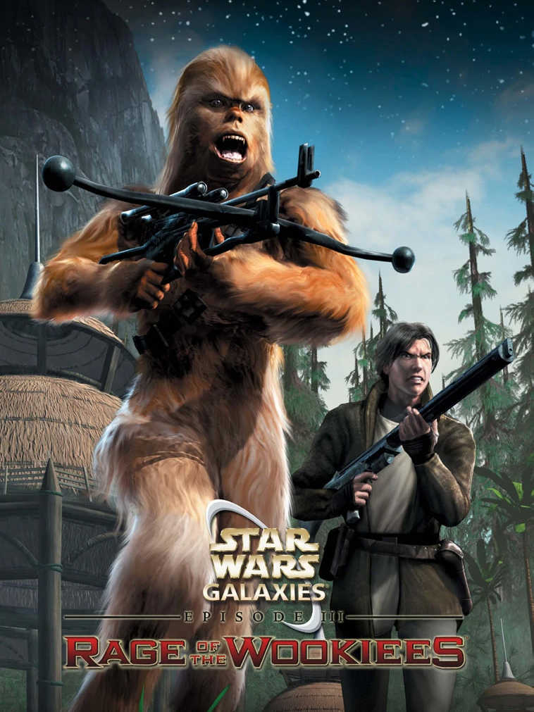 Star Wars Galaxies: Rage of the Wookiees cover