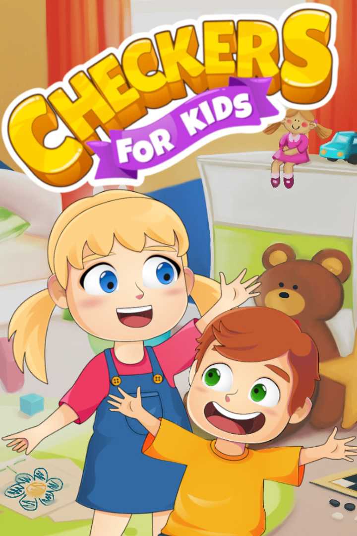 Checkers for Kids cover