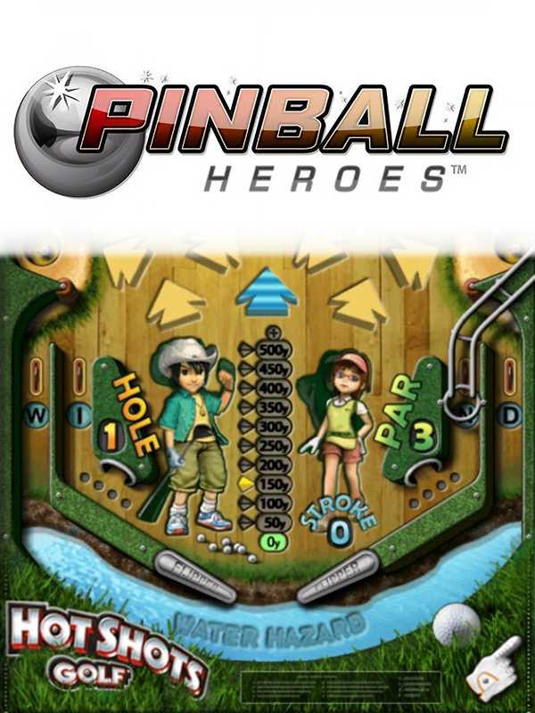 Pinball Heroes: Hot Shots Golf cover