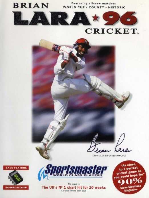 Brian Lara Cricket '96 cover