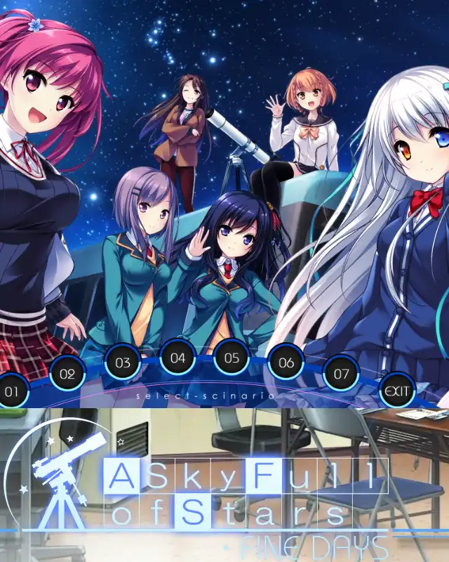 A Sky Full of Stars Fine Days cover