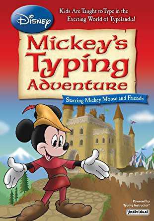 Mickey's Typing Adventure cover