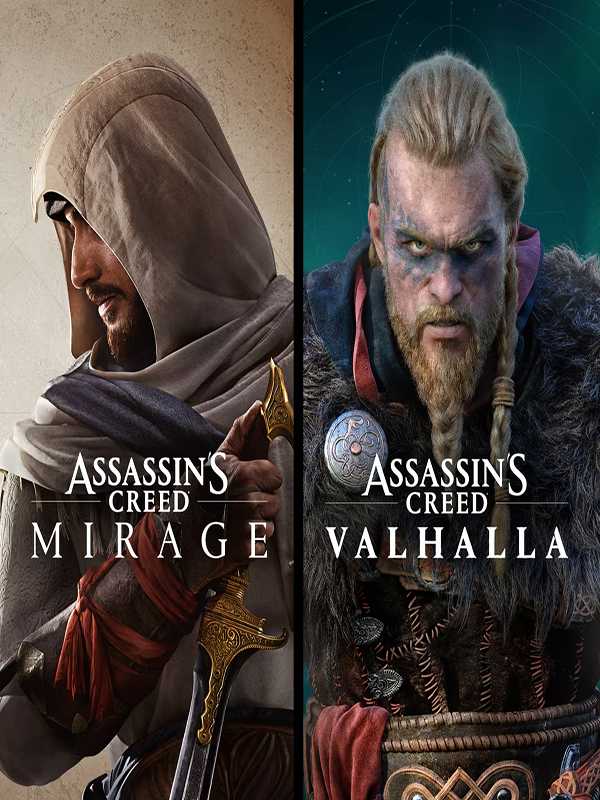 Assassin's Creed Mirage & Assassin's Creed Valhalla Bundle cover