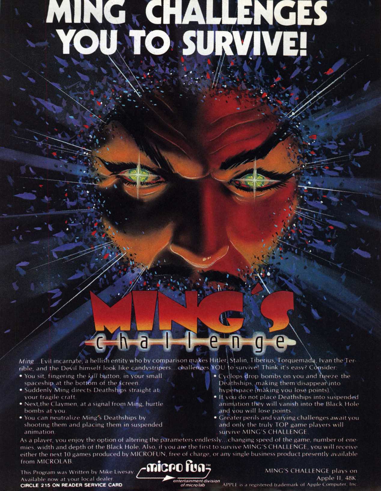 Ming's Challenge cover