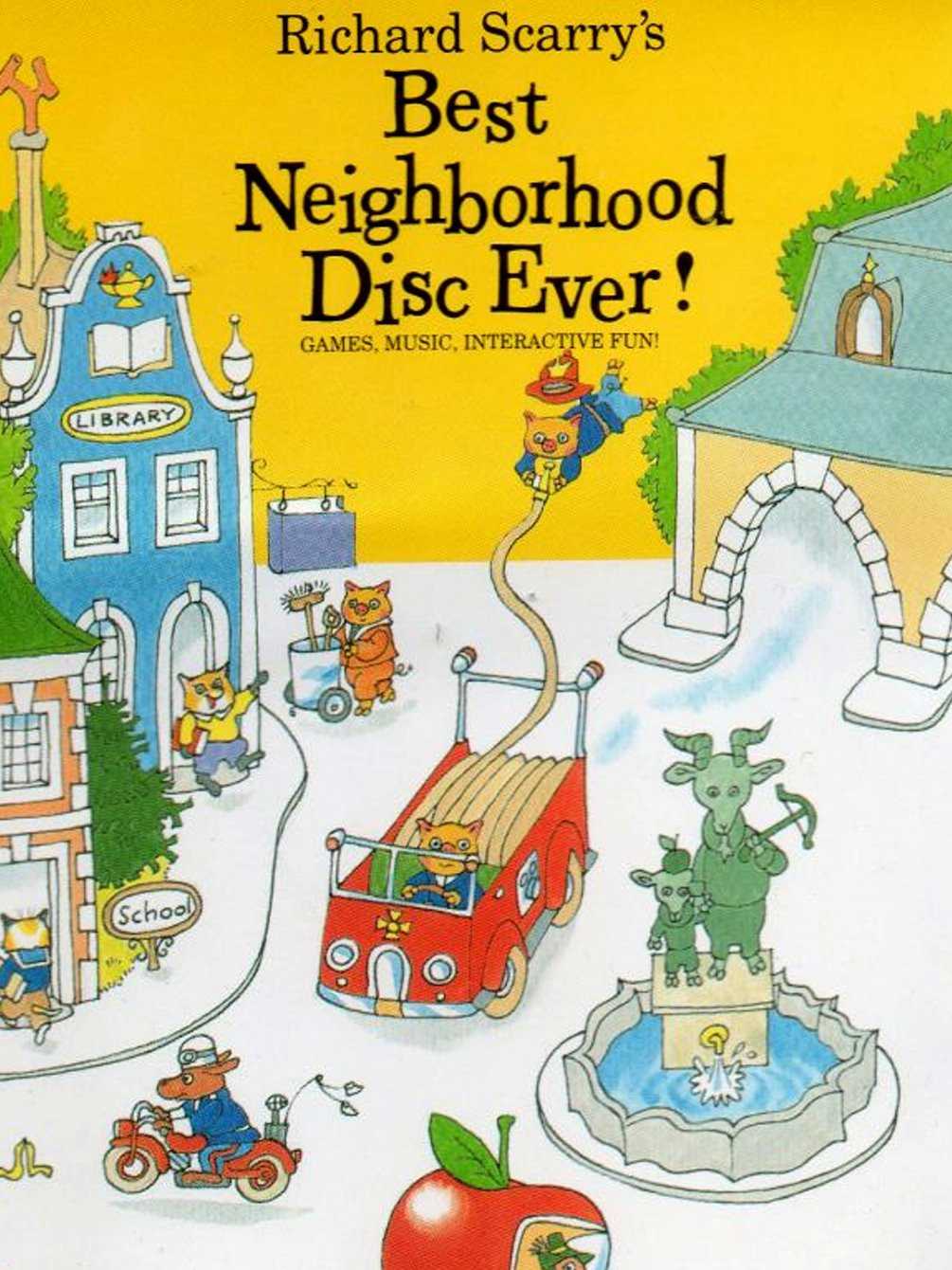 Richard Scarry's Best Neighborhood Disc Ever cover