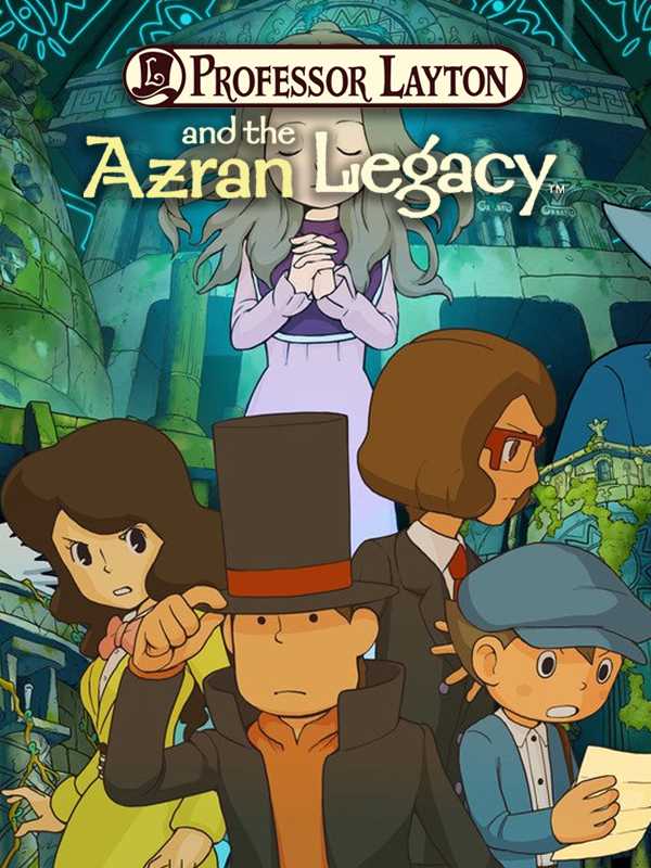 Professor Layton and the Azran Legacy cover