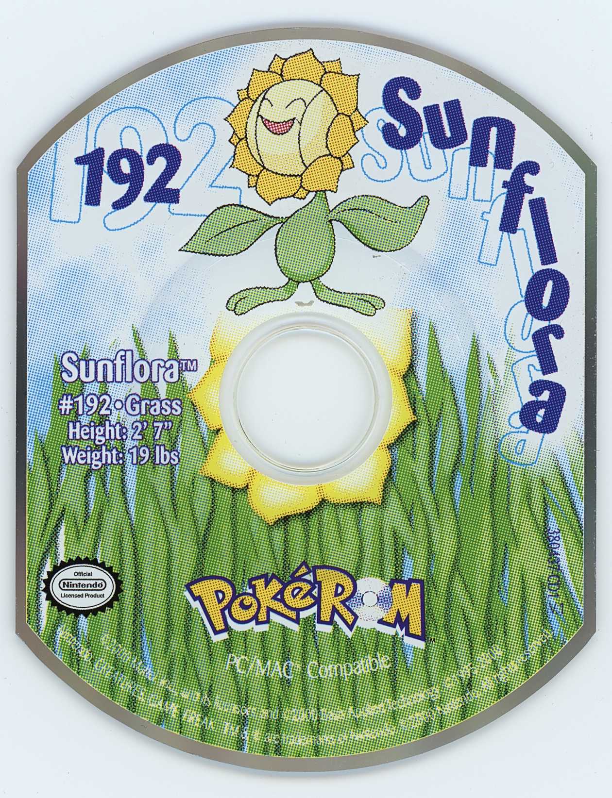 PokéROM: Sunflora cover