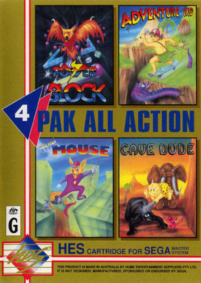 4 Pak All Action cover