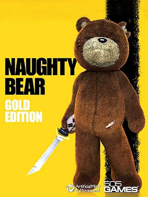 Naughty Bear: Gold Edition cover