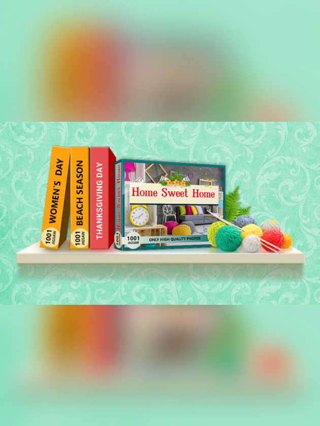 1001 Jigsaw: Home Sweet Home cover