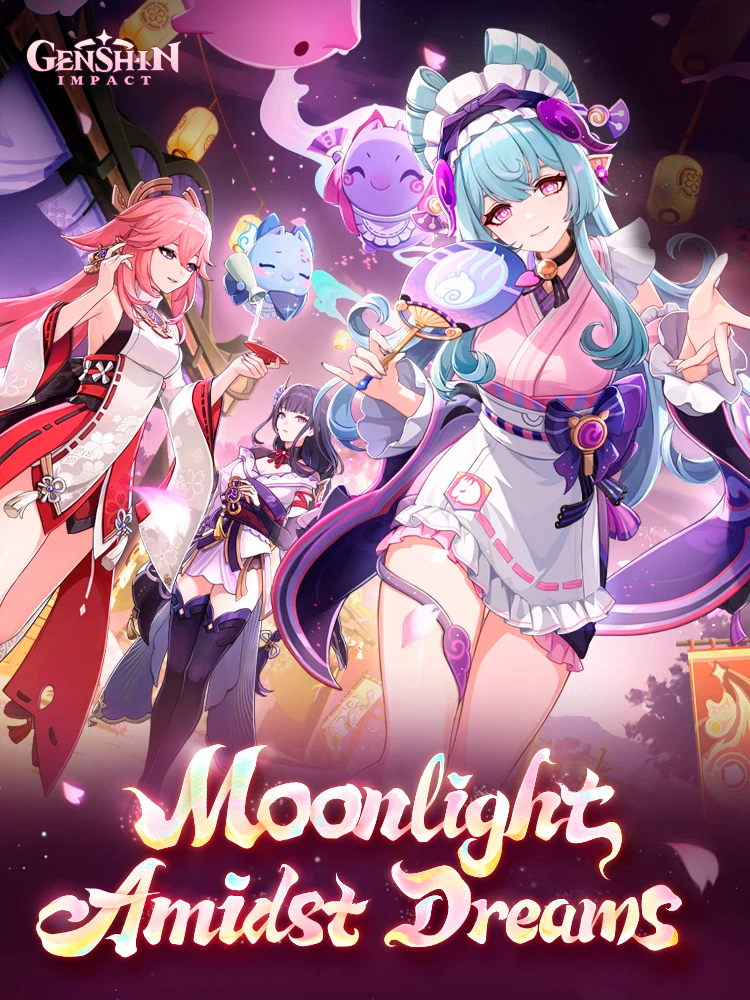 Genshin Impact: Moonlight Amidst Dreams cover