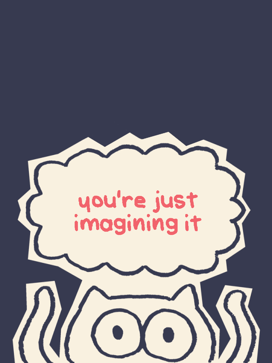 You're Just Imagining It cover