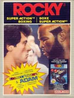 Rocky Super Action Boxing cover