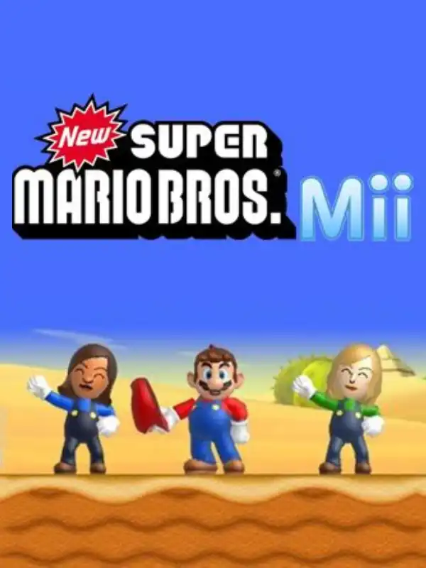New Super Mario Bros. Mii cover