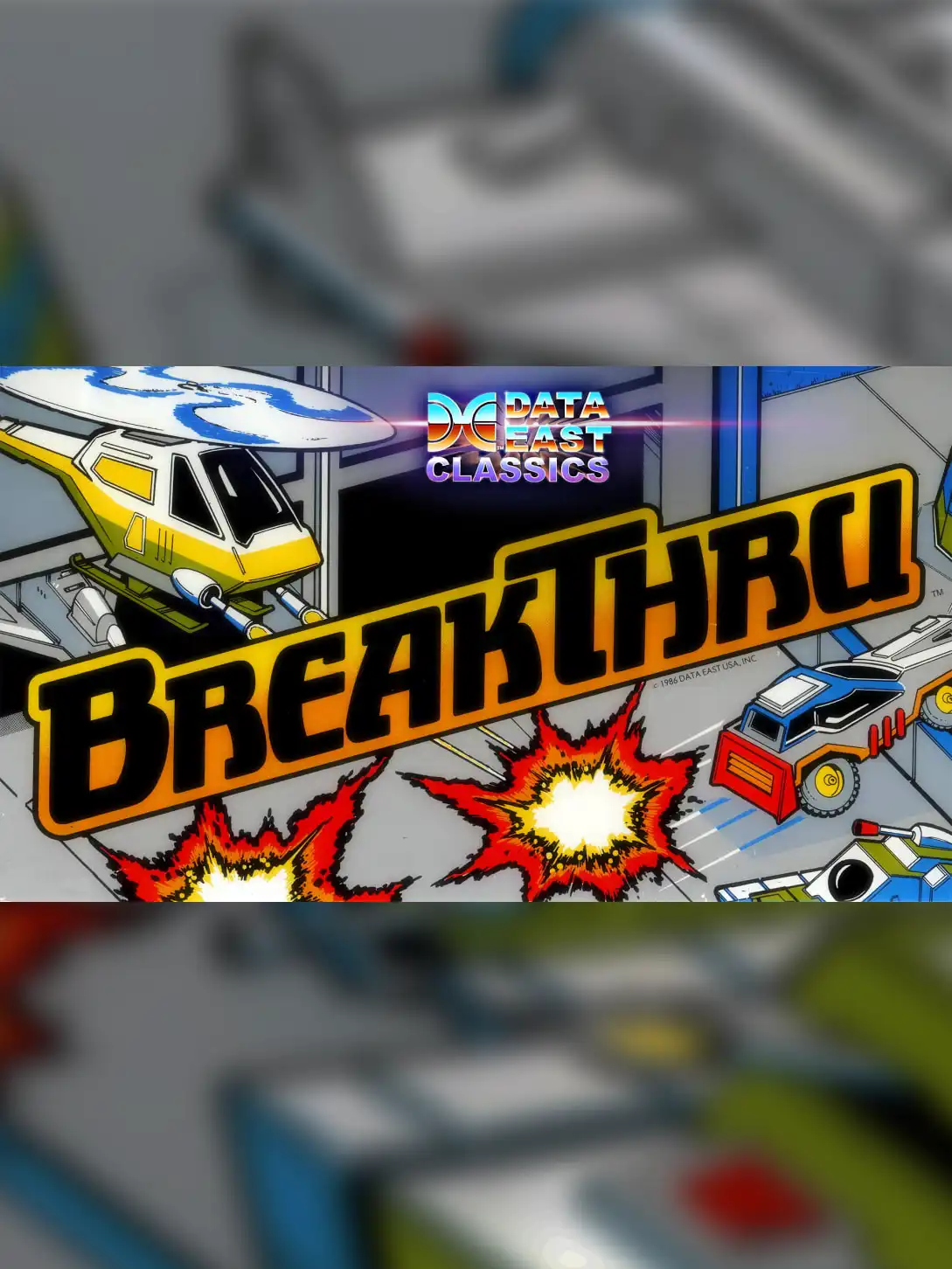 Johnny Turbo's Arcade: Break Thru cover