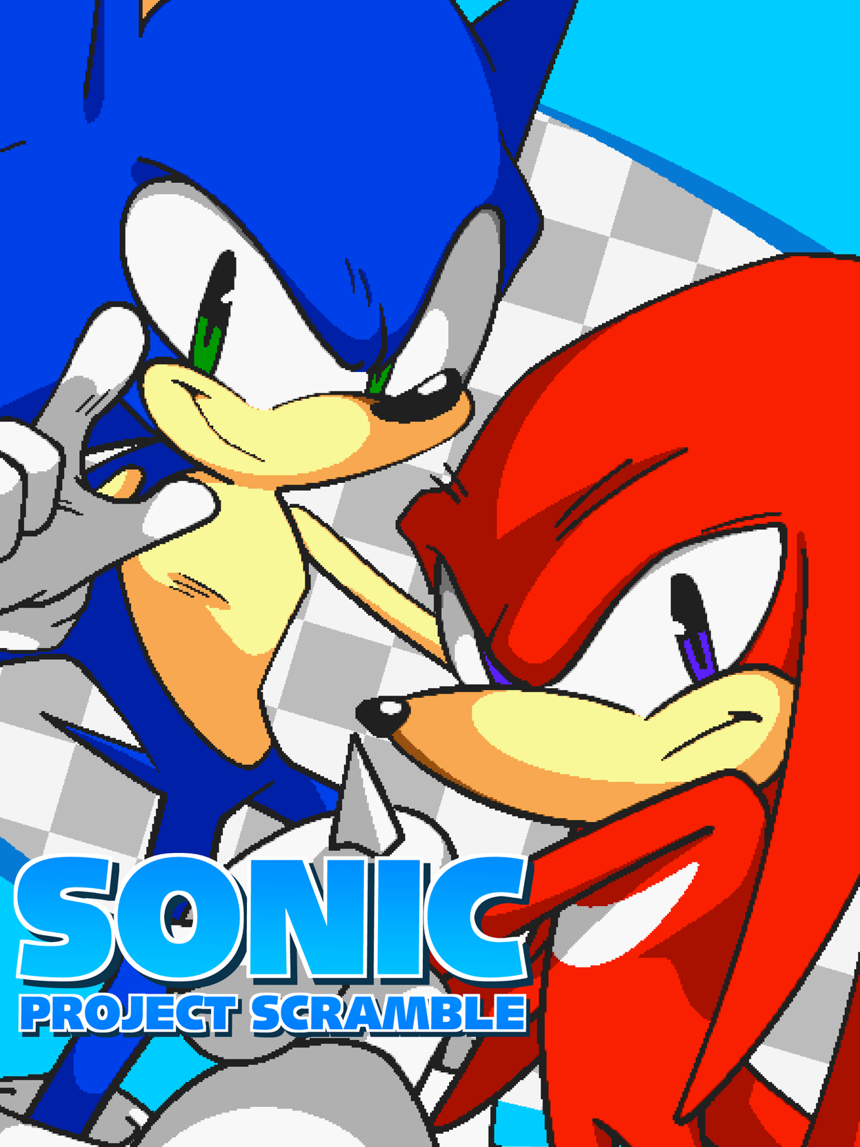 Sonic Project Scramble cover