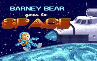 Barney Bear Goes to Space cover