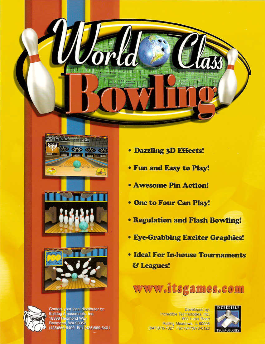 World Class Bowling cover