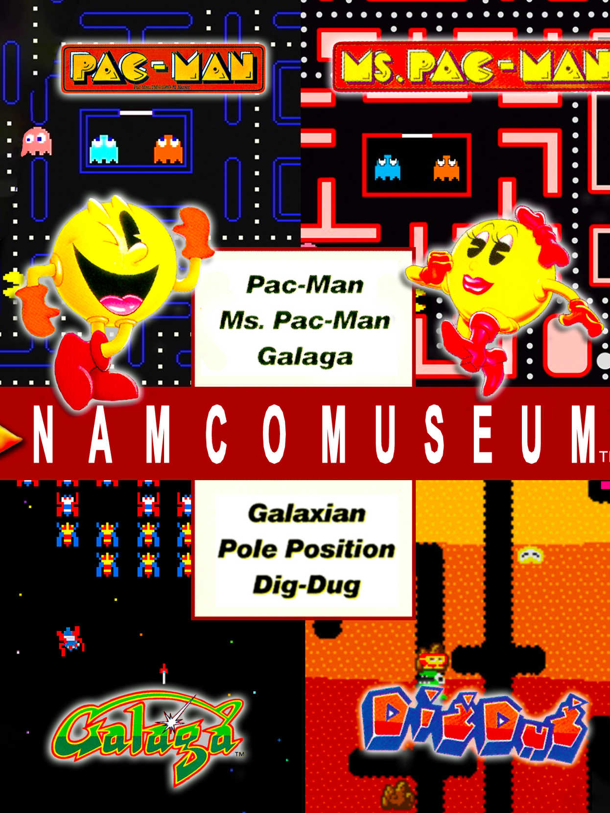 Namco Museum cover