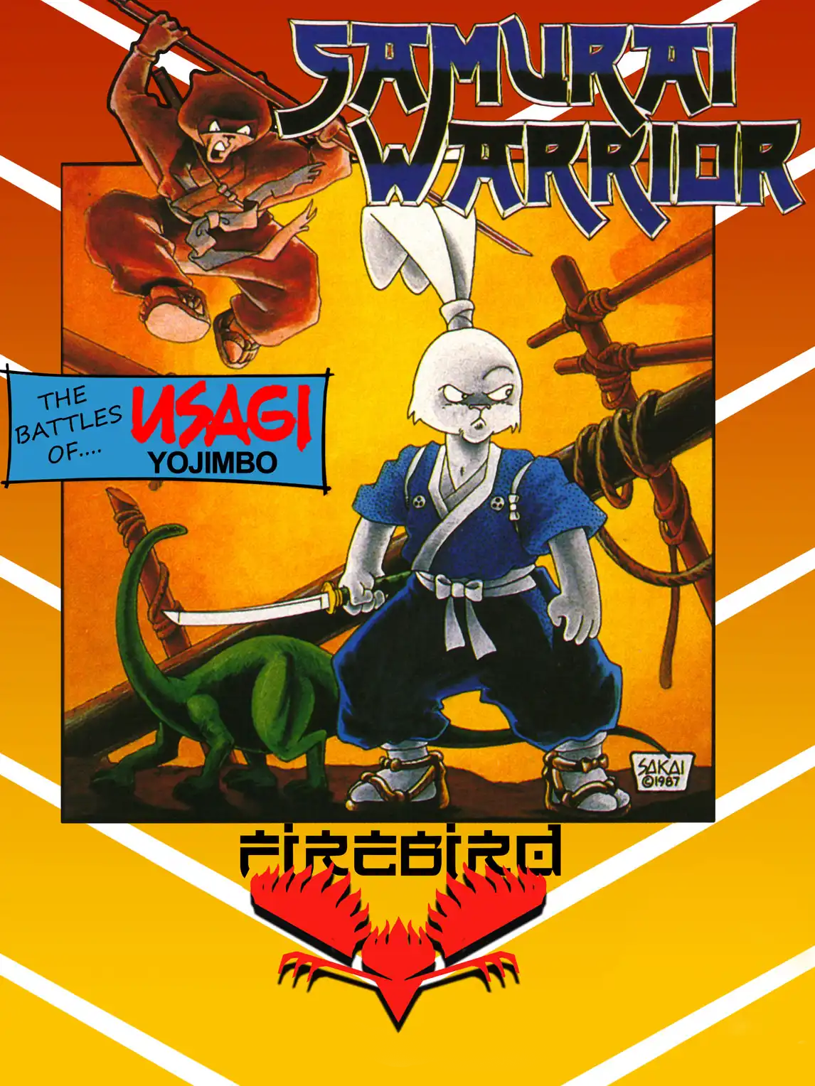 Samurai Warrior: The Battles of Usagi Yojimbo cover