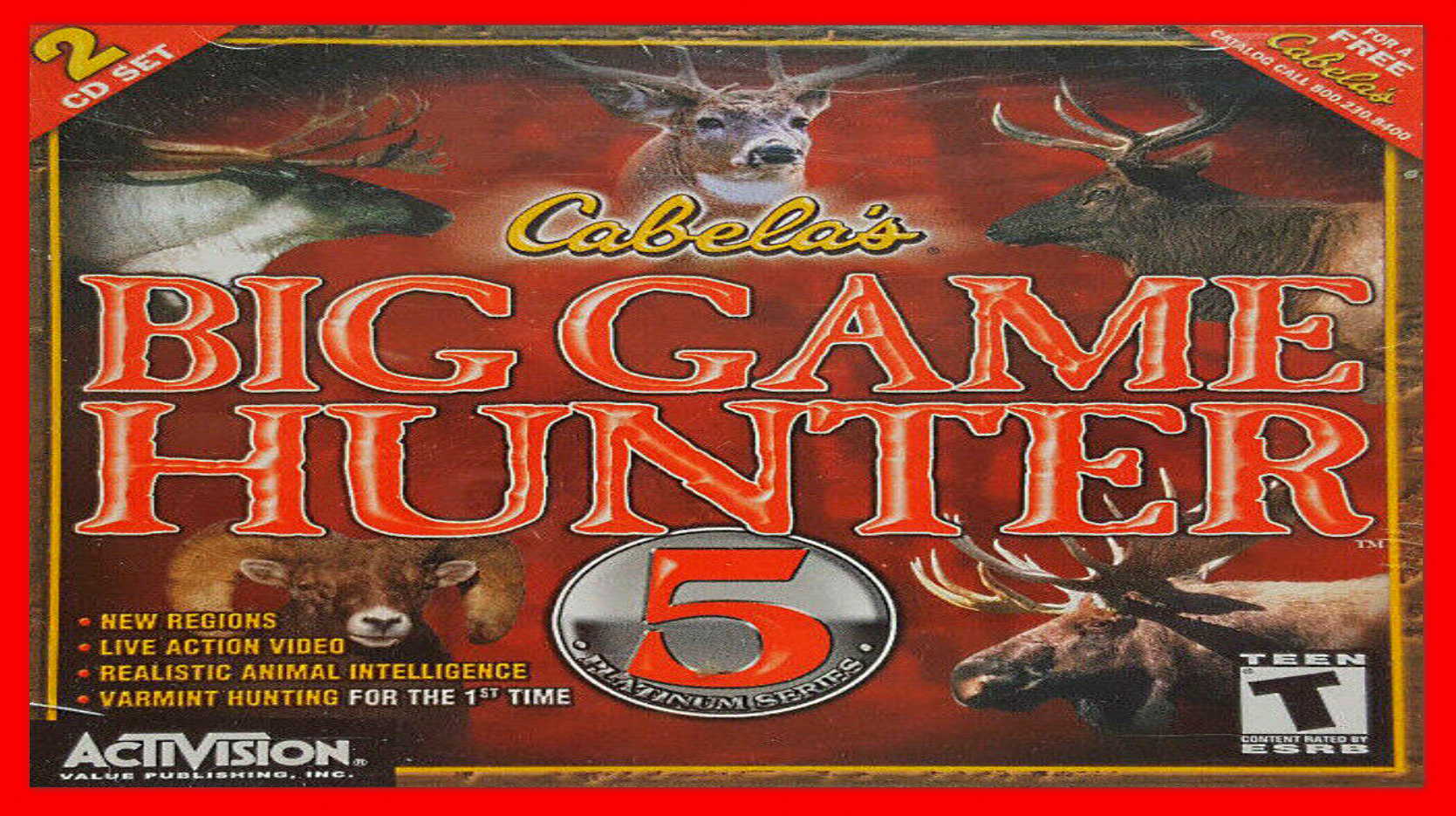 Cabela's Big Game Hunter 5: Platinum cover