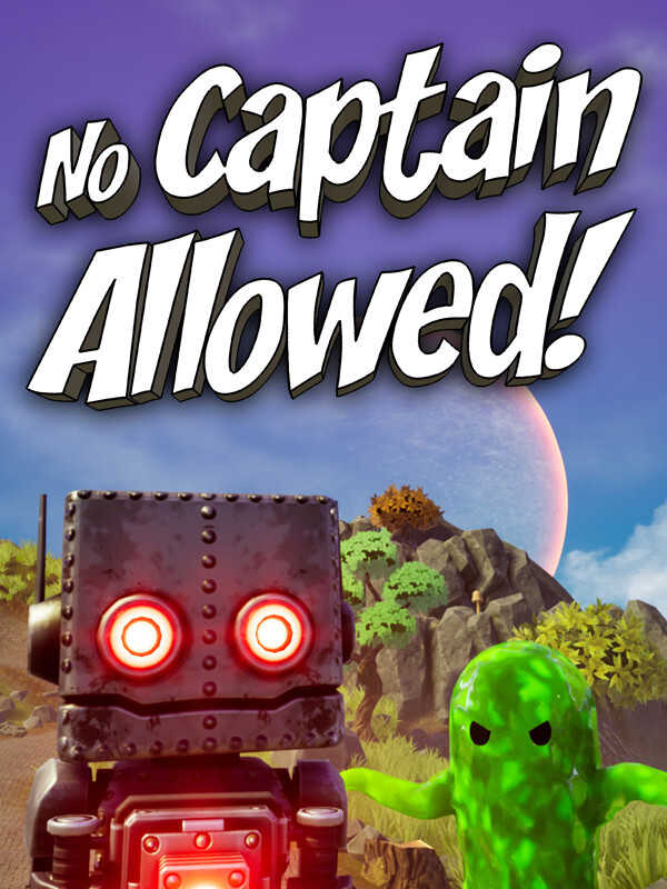 No Captain Allowed! cover
