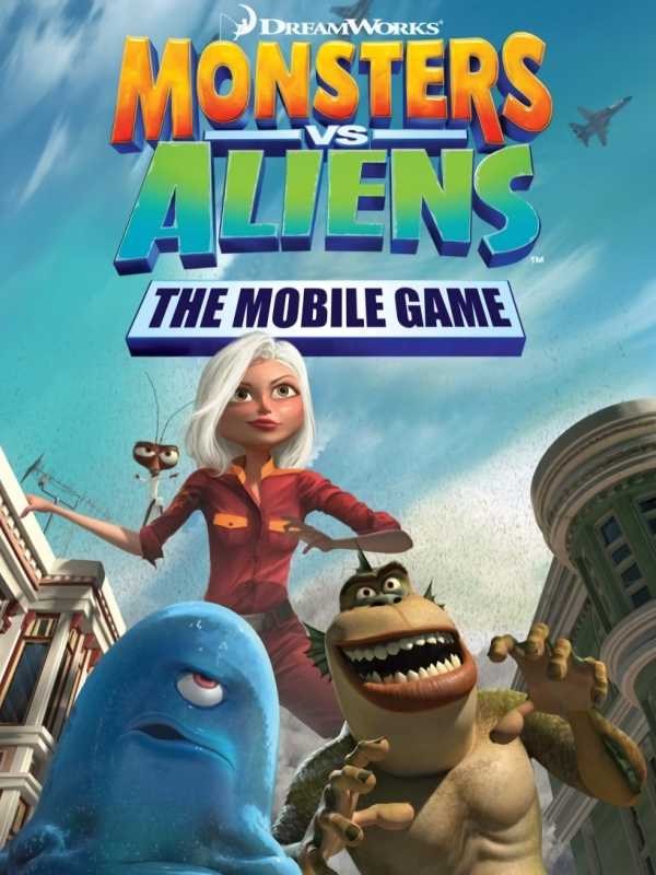 Monsters vs. Aliens: The Mobile Game cover