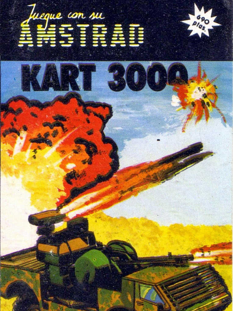 Juegue Con Su Amstrad 01: Kart 3000 cover
