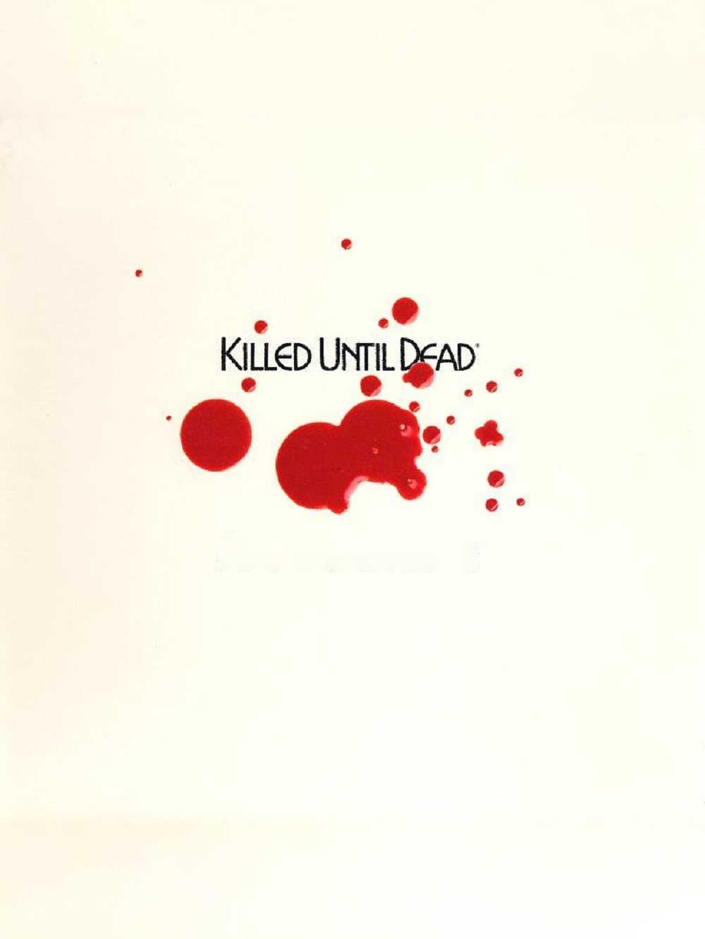 Killed Until Dead cover