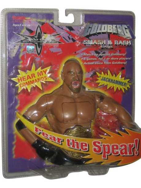 Goldberg Smash & Bash Wrestling Game Fear the Spear cover