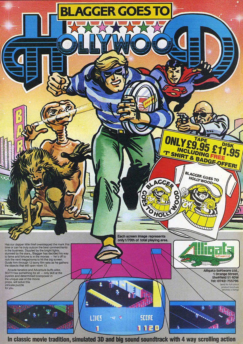 Blagger Goes to Hollywood cover