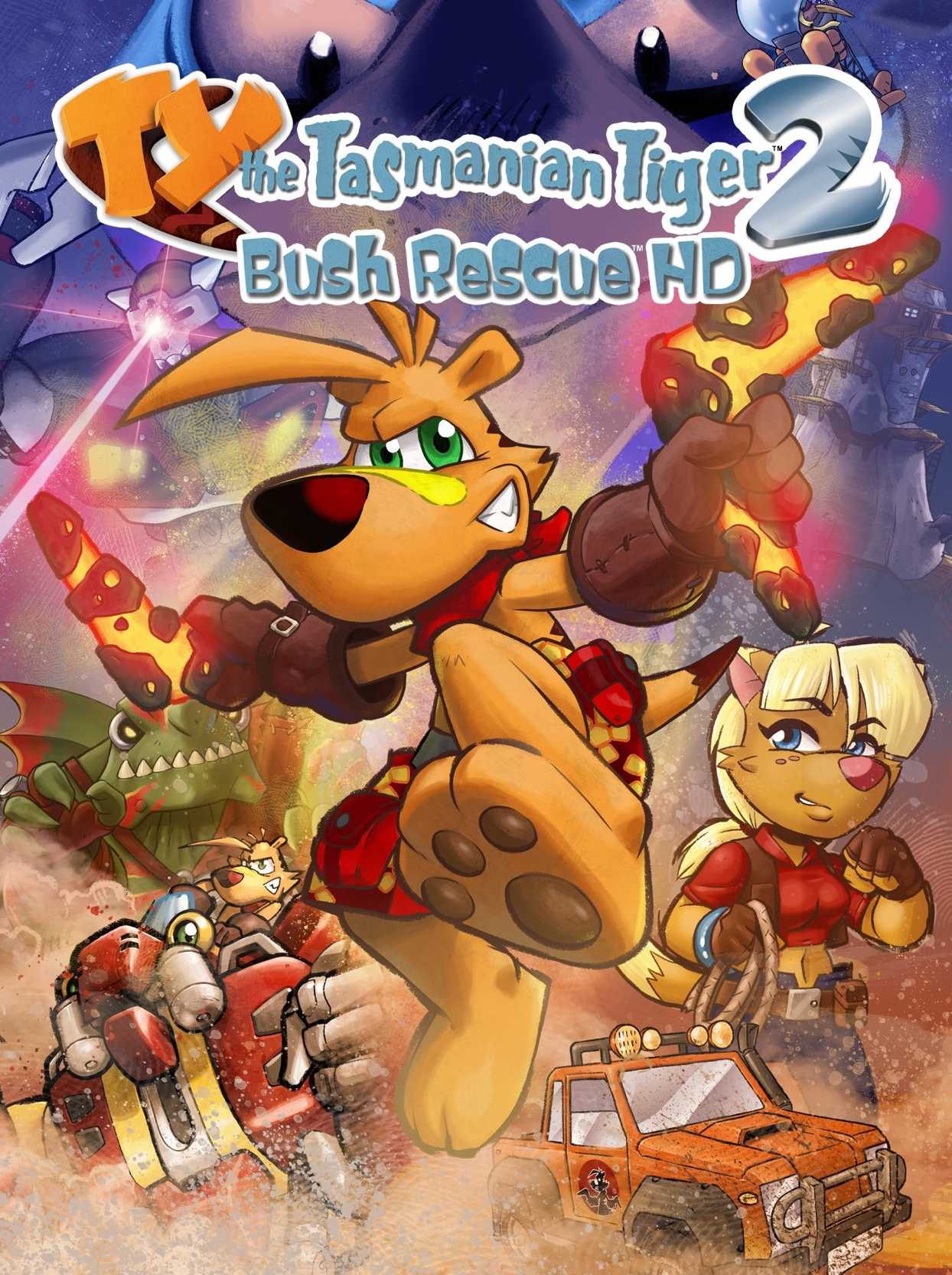 TY the Tasmanian Tiger 2: Bush Rescue HD cover