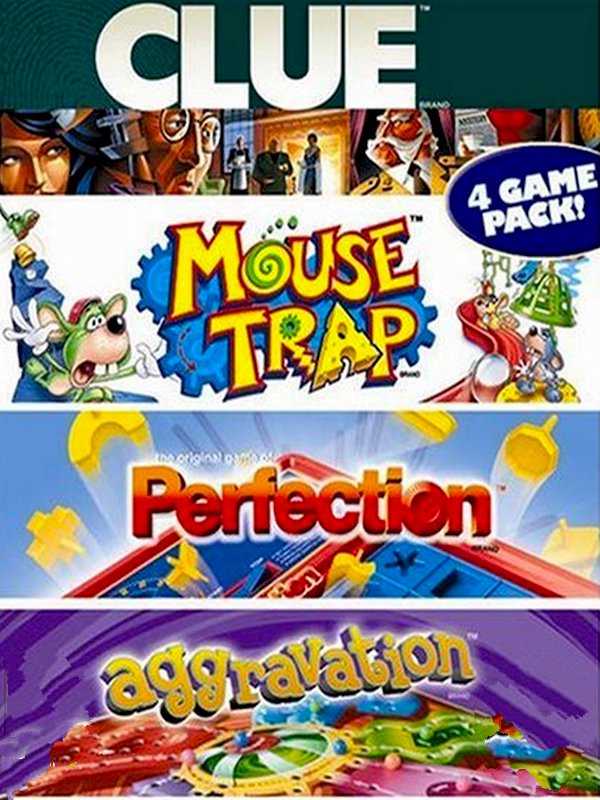 Clue / Mouse Trap / Perfection / Aggravation cover