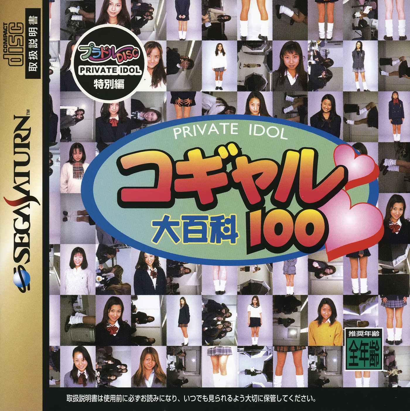 Private Idol Disc: Tokubetsu-hen Kogyaru Daihyakka 100 cover