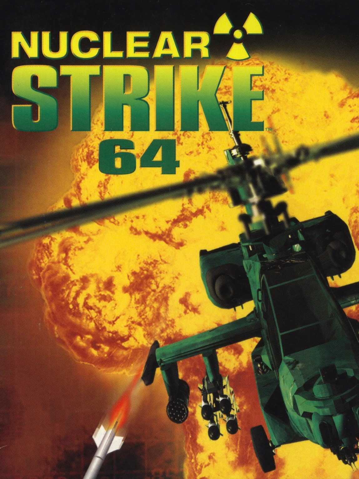 Nuclear Strike 64 cover