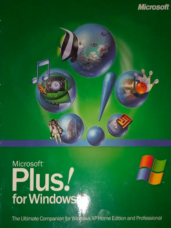 Microsoft Plus! for Windows XP cover