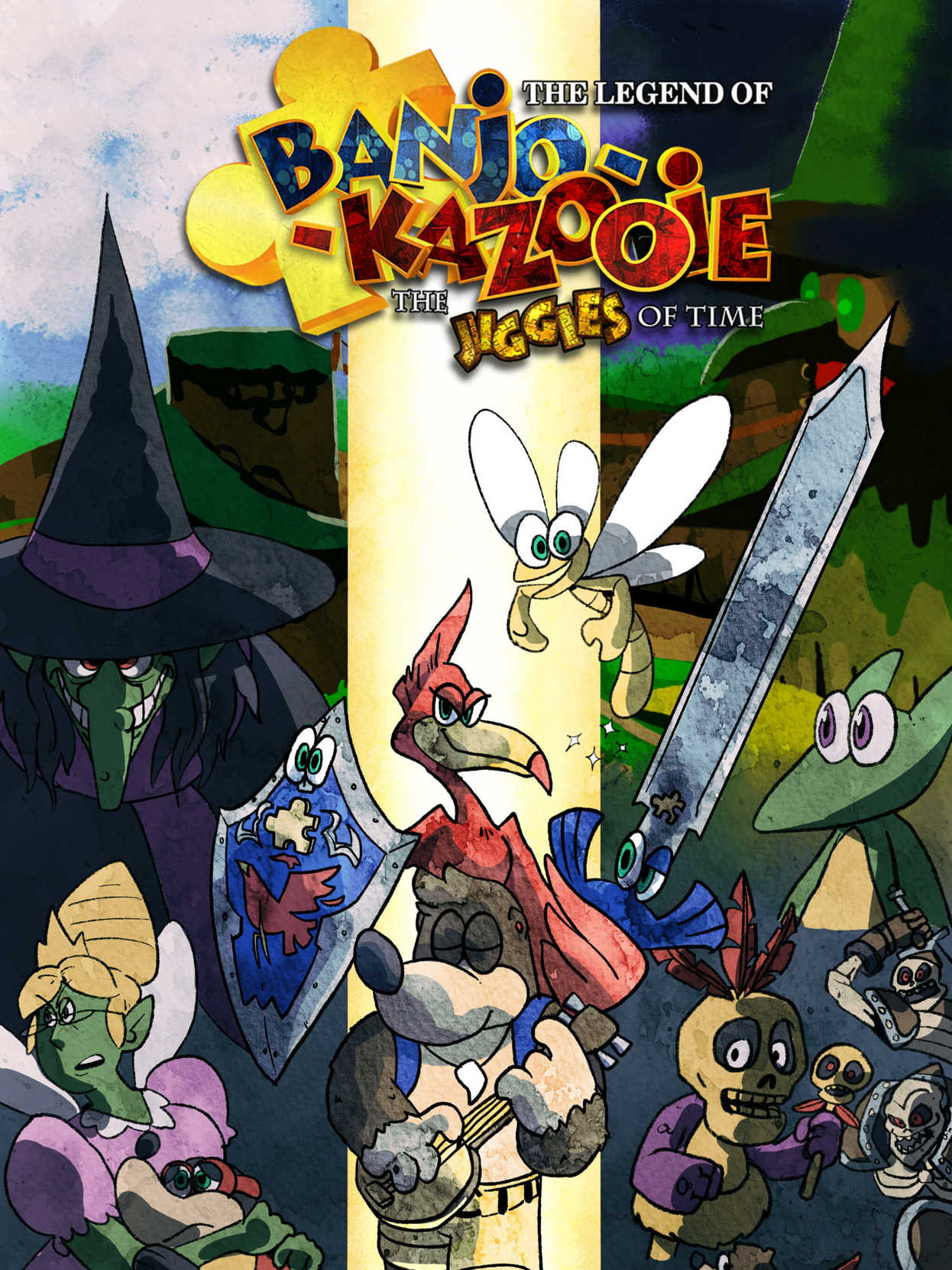 The Legend of Banjo-Kazooie: The Jiggies of Time cover