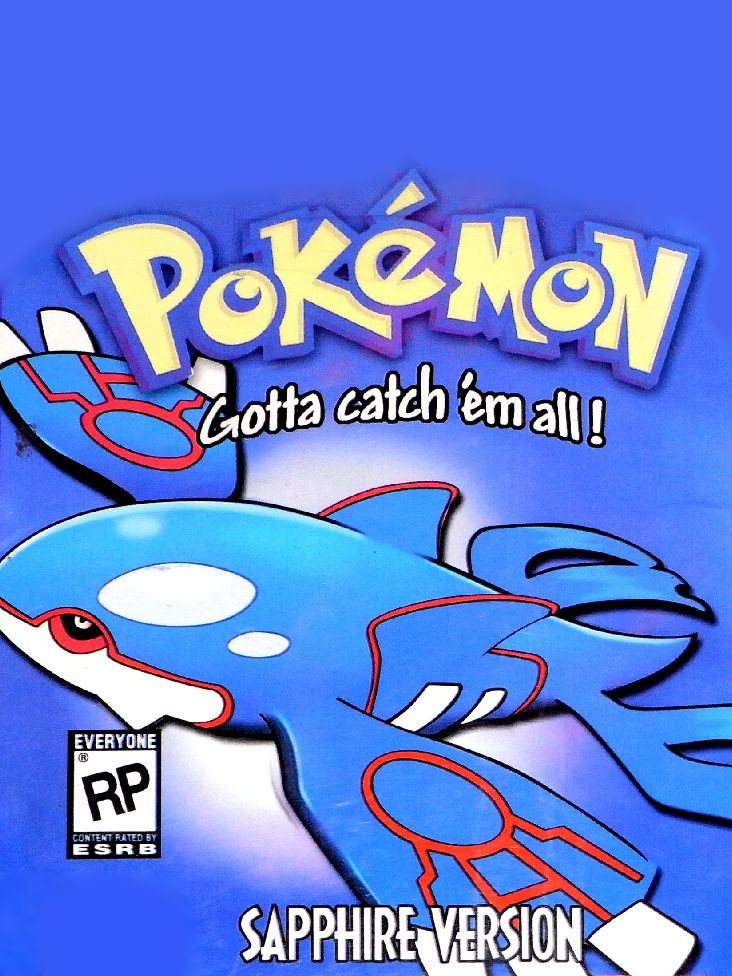 Pokémon Sapphire Version cover