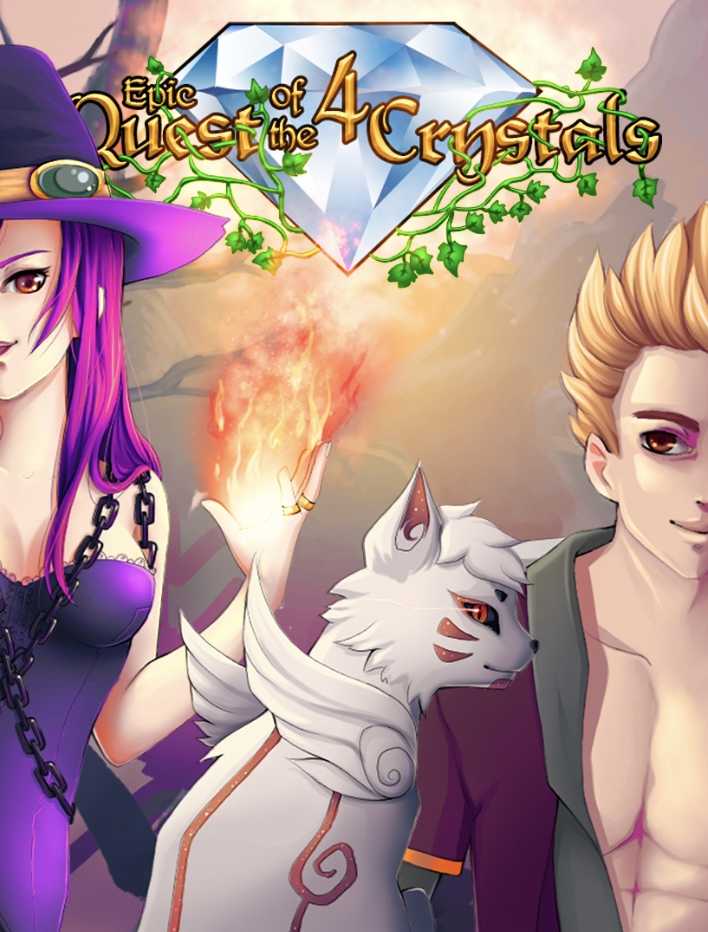 Epic Quest of the 4 Crystals cover