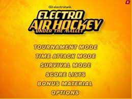 Electro Air Hockey: Under the Mallet cover