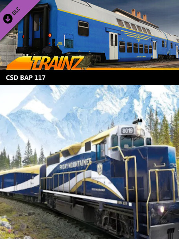 Trainz Railroad Simulator 2019: CSD Bap 117 cover