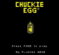 Chuckie Egg cover