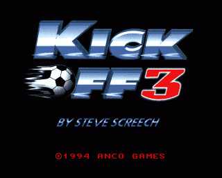 Kick Off 3 cover