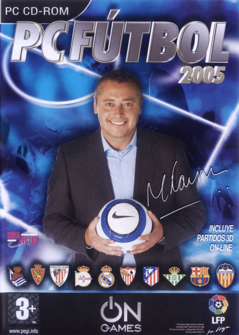 PC Fútbol 2005 cover