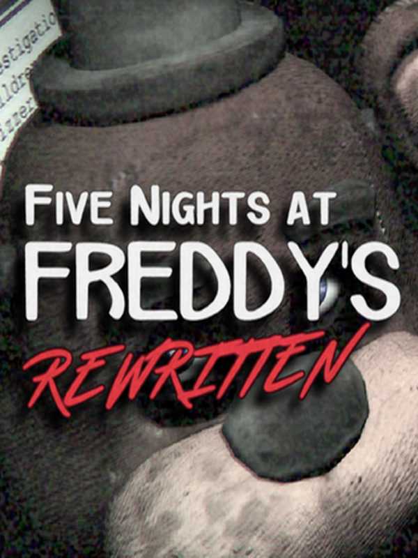 Five Nights at Freddy's: Rewritten cover